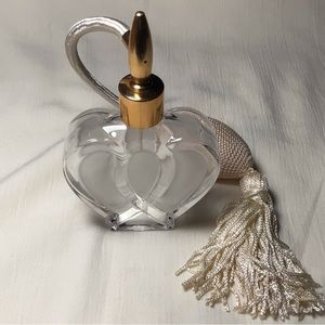 Estee Lauder Refillable Heart's Desire Perfume Spray Bottle Atomizer Works